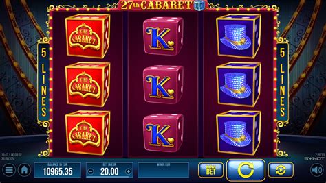 27th Cabaret Dice - Synot Games
