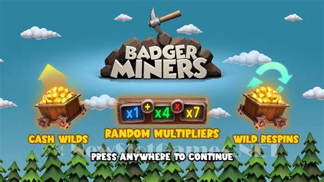 Badger Miners - Yggdrasil Gaming