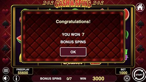 Cash & Spins 243 - 1Spin4Win
