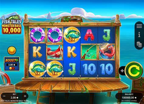 Fish Tales Monster Bass - Booming Games