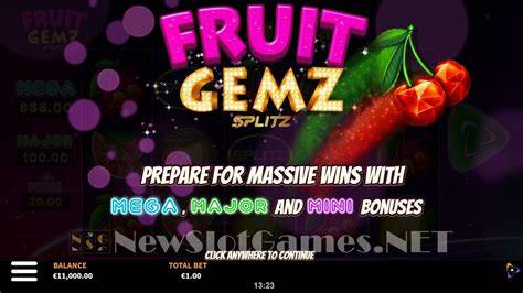 Fruit Gemz Splitz - Boomerang Studios