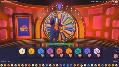 Mega Wheel Live Dealer - Pragmatic Play