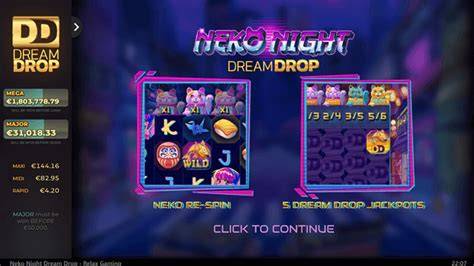 Neko Night Dream Drop - Relax Gaming