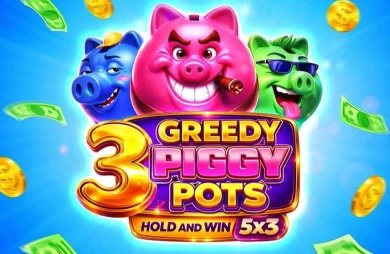 3 Greedy Piggy Pots